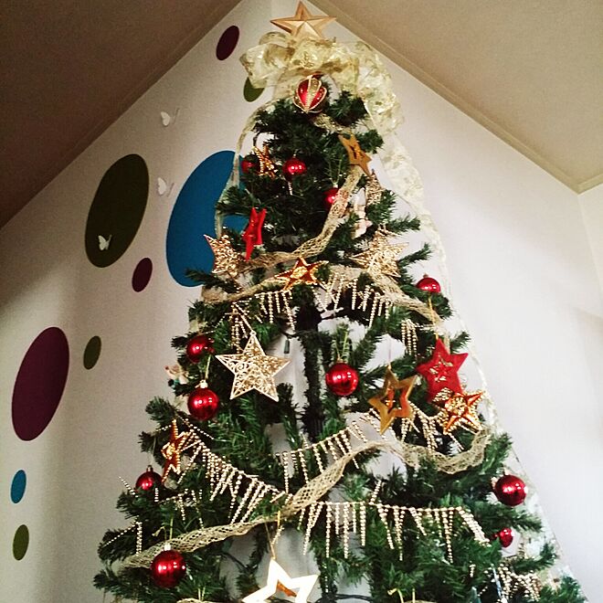 クリスマスツリー ナフコ リビング コストコ トイザらスのインテリア実例 15 11 10 15 51 19 Roomclip ルームクリップ