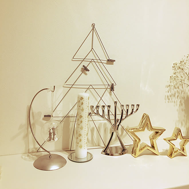 Christmas/お星様/雑貨/玄関/入り口のインテリア実例 - 2019-11-16 18:12:12