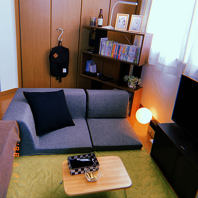 ローテーブル リビング シンプル 落ち着く空間 高校生部屋 などのインテリア実例 06 21 15 54 34 Roomclip ルームクリップ