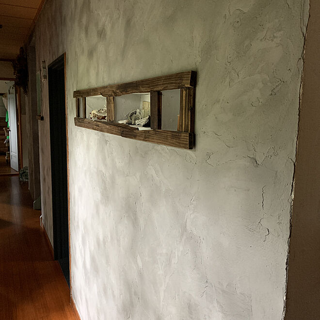 漆喰壁DIY/DIY/雑貨/壁/天井のインテリア実例 20190823 075540 ｜ RoomClip（ルームクリップ）