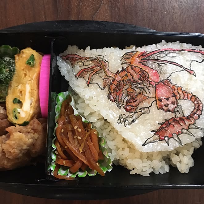 机 お弁当 オブラートアート キャラ弁 いいね フォローありがとうございます などのインテリア実例 17 05 11 07 39 10 Roomclip ルームクリップ