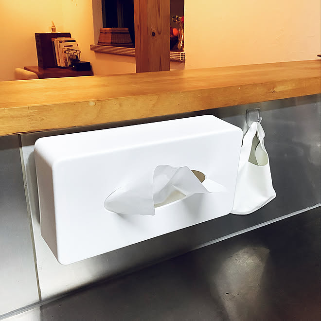 セリア ティッシュケース 中古住宅 セルフリノベーション ミニマリストになりたい などのインテリア実例 22 01 16 22 28 Roomclip ルームクリップ