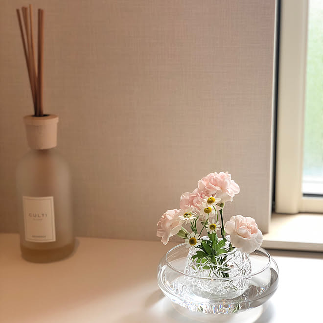花器 花留め フラワーベース お花 パナソニック などのインテリア実例 05 01 13 12 06 Roomclip ルームクリップ