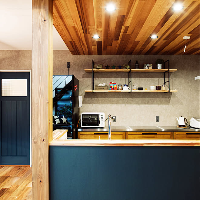 キッチン ウッドワン ウエスタンレッドシダー コンクリート風壁紙 黒板クロス などのインテリア実例 18 09 17 11 52 41 Roomclip ルームクリップ キッチン ウッドワン ウエスタンレッドシダー コンクリート風壁紙 黒板クロス などのインテリア実例 18 09 17 11 52 41 Roomclip ルームクリップ