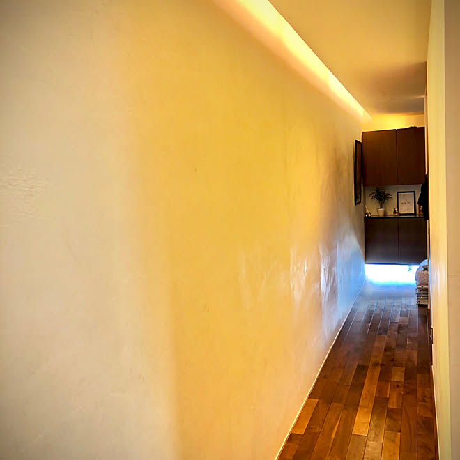 Led ピクチャーレール 廊下 照明 こども などのインテリア実例 03 25 08 08 10 Roomclip ルームクリップ