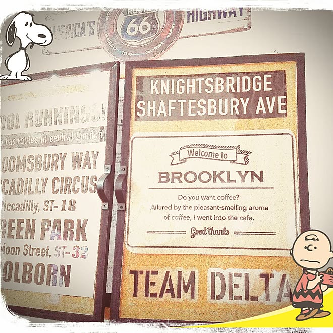 壁 天井 Diy コルクボード 紙袋 フェルトマット などのインテリア実例 16 12 05 25 08 Roomclip ルームクリップ