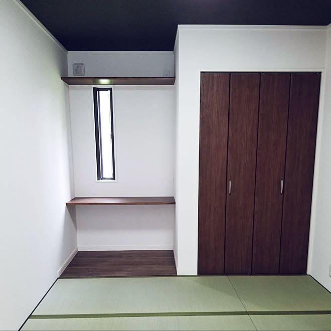 ワークスペース テレワークスペース 和室 施工例 Mamamo などのインテリア実例 06 19 13 15 02 Roomclip ルームクリップ