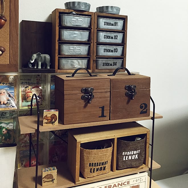 棚/セリア新商品/セリア/ダイソー/100均...などのインテリア実例 - 2015-10-21 16:50:49