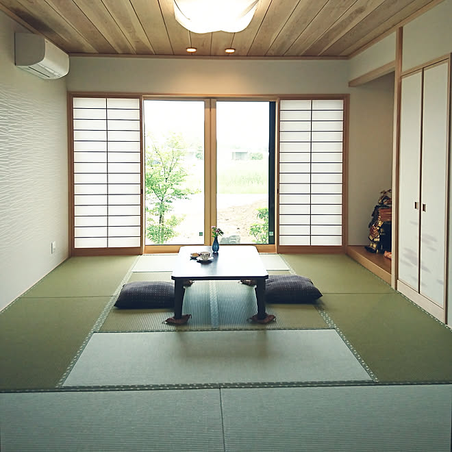 部屋全体 ラグジュアリー 住友林業の家 和室 １０畳 などのインテリア実例 19 04 25 19 04 50 Roomclip ルームクリップ