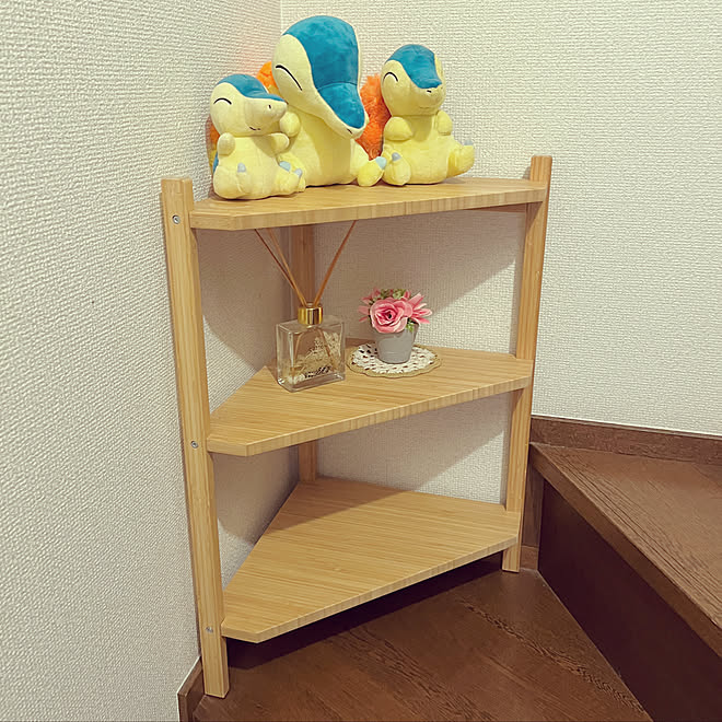 ポケモン 100均 ダイソー フェイクフラワー 棚のインテリア実例 22 02 03 11 46 35 Roomclip ルームクリップ