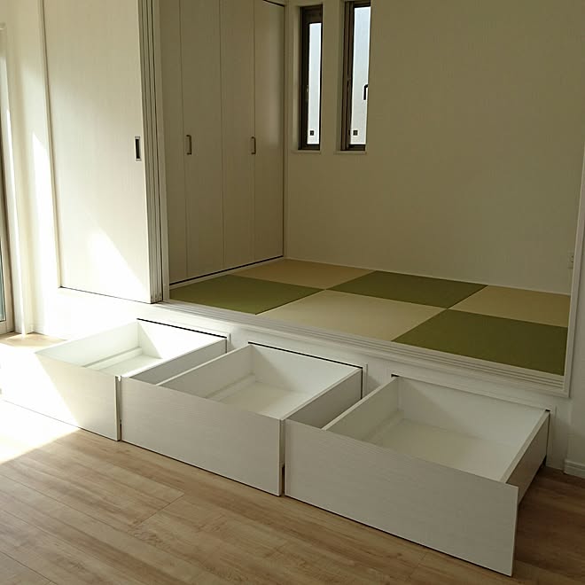 リビング 小上がり 小上がり和室 小上がり畳スペース 和室 などのインテリア実例 17 03 15 15 15 Roomclip ルームクリップ