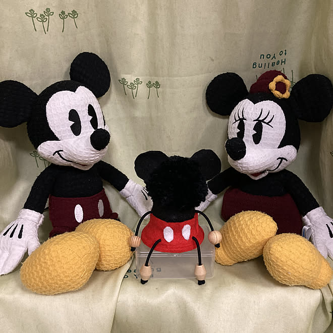 100均 ハンドメイド ディズニー 毛糸 フェルト などのインテリア実例 22 02 15 15 46 04 Roomclip ルームクリップ