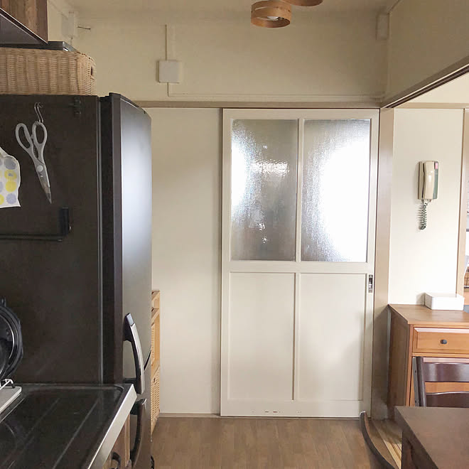 引き戸 団地 賃貸 築40年 団地でも諦めない などのインテリア実例 11 01 21 55 36 Roomclip ルームクリップ