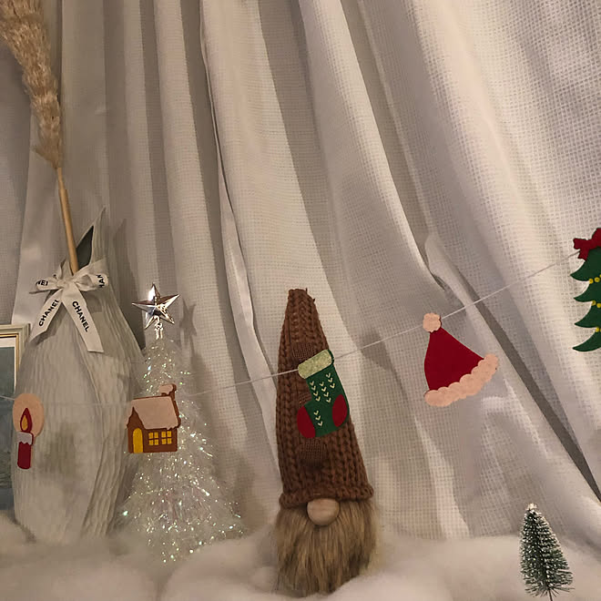 小人さん クリスマス 加工なし クリスマスディスプレイ 無加工 などのインテリア実例 22 11 29 18 40 15 Roomclip ルームクリップ