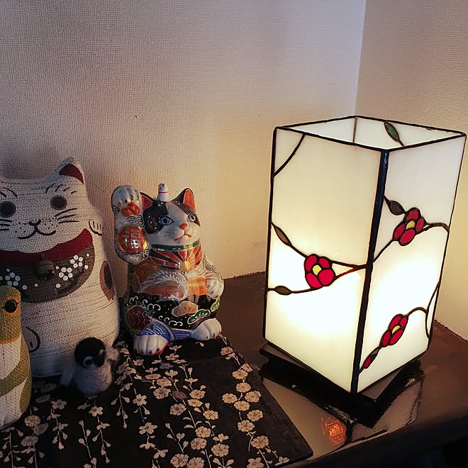 招き猫 ランプ 和風 手作り ステンドグラスのインテリア実例 16 11 13 16 03 45 Roomclip ルームクリップ 招き猫 ランプ 和風 手作り ステンドグラスのインテリア実例 16 11 13 16 03 45 Roomclip ルームクリップ