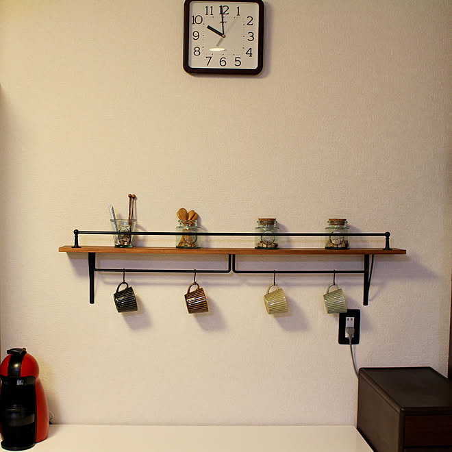 Keyuca コンセントカバー キッチンdiy カインズホーム アイアンバー などのインテリア実例 19 06 15 22 37 35 Roomclip ルームクリップ