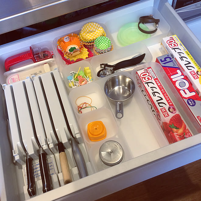 Totoキッチン シンデレラフィット セリア キッチン収納 キッチンのインテリア実例 05 16 14 49 Roomclip ルームクリップ