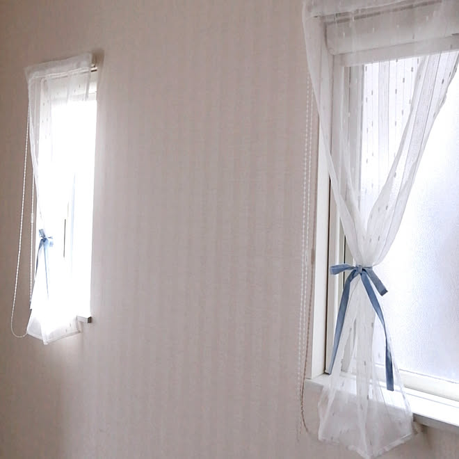 壁 天井 カーテン 手作り 北欧風 北欧ナチュラル シースルーハーフのれん などのインテリア実例 09 30 15 09 49 Roomclip ルームクリップ