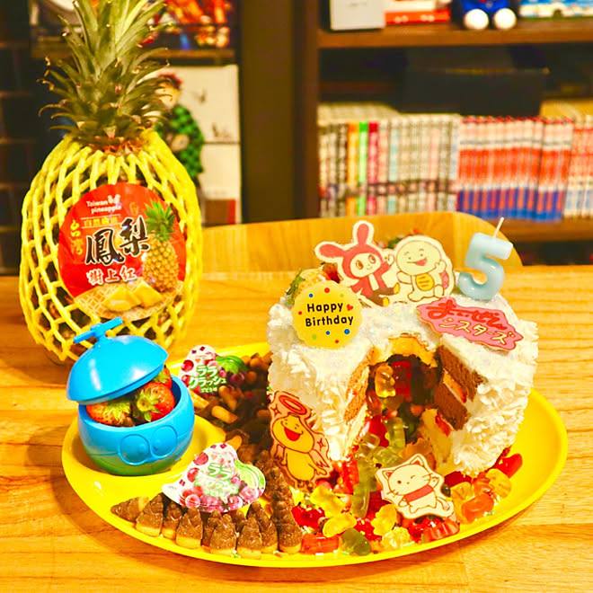 まいぜんシスターズ バースデーケーキ こどもと暮らす チョコプレート 誕生日ケーキ などのインテリア実例 22 04 18 22 37 23 Roomclip ルームクリップ