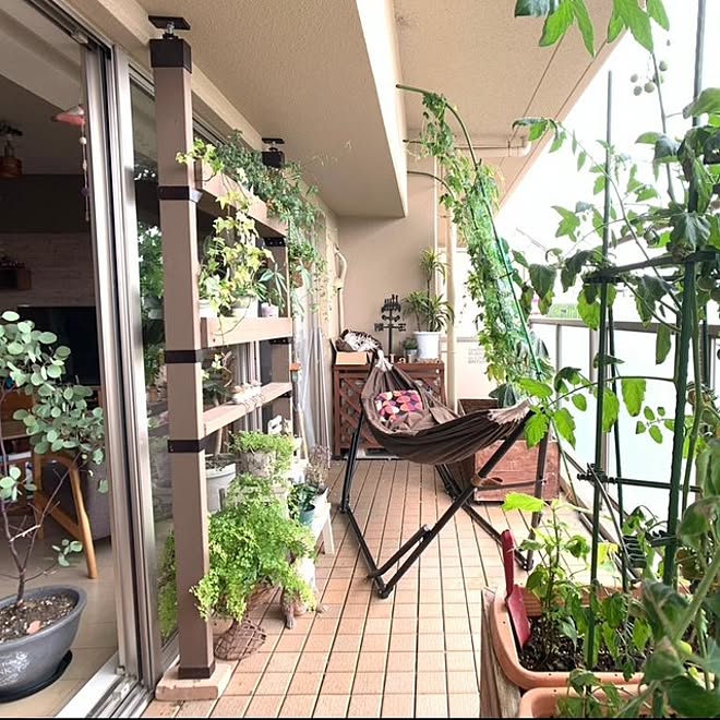 プランターカバーdiy プランター プランター栽培 菜園 ユーカリ などのインテリア実例 08 14 10 21 00 Roomclip ルームクリップ