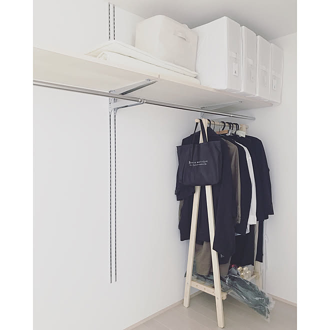 無印良品 ハンガーラック ニトリ 100均 キャンドゥ などのインテリア実例 11 14 13 31 06 Roomclip ルームクリップ