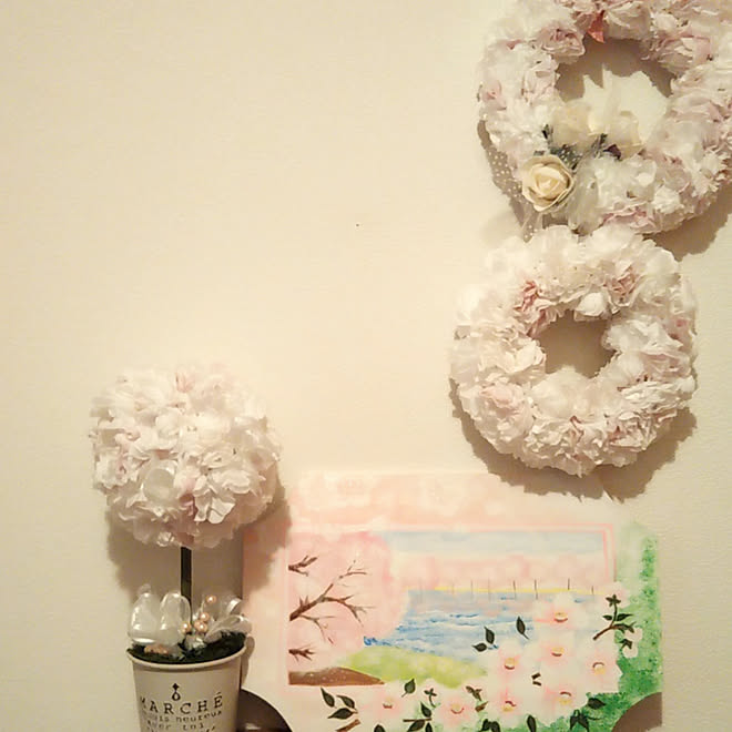 玄関 入り口 桜 ペパナプリース トピアリー ペパナプフラワー トールペイント作品 などのインテリア実例 19 04 03 21 12 37 Roomclip ルームクリップ 玄関 入り口 桜 ペパナプリース トピアリー ペパナプフラワー トールペイント作品 などのインテリア実例 19 04 03 21 12 37 Roomclip ルームクリップ