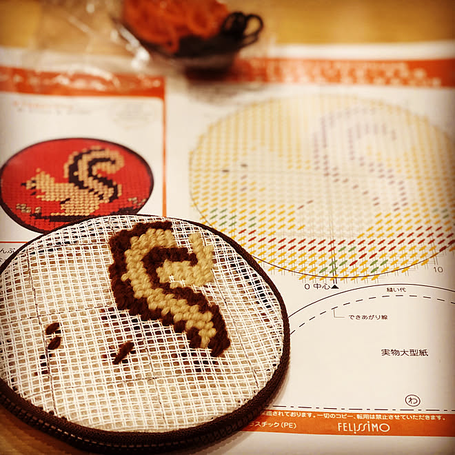 メルカリ大好きオバサン メルカリで購入 針仕事 ハンドメイド 刺繍 などのインテリア実例 19 03 11 19 21 09 Roomclip ルームクリップ