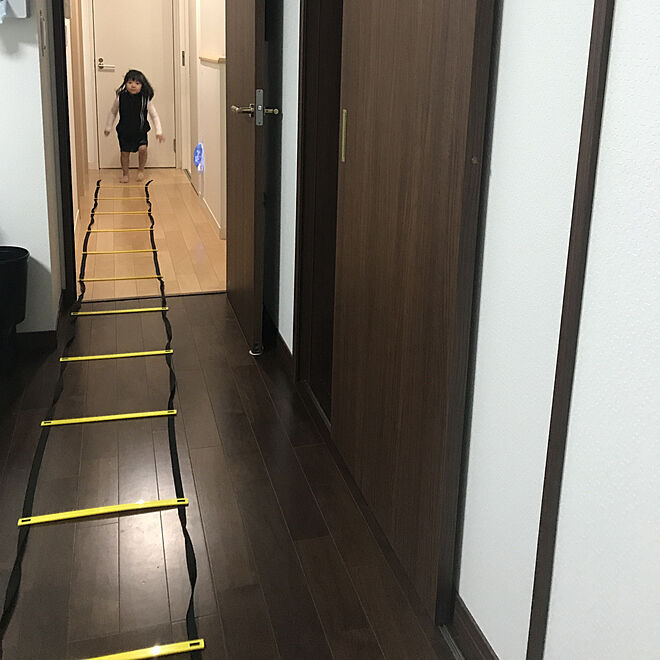 ラダートレーニング 床の切り替え 寝室からの眺め 二階の廊下のインテリア実例 18 04 10 18 16 12 Roomclip ルームクリップ