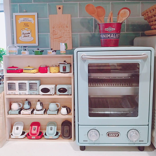 キッチン ダイソー ミニチュア雑貨 セリア Toffyガチャ などのインテリア実例 22 06 06 14 29 40 Roomclip ルームクリップ