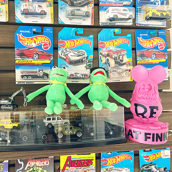 Ratfink カーミット Hotwheels リビング ダイソー などのインテリア実例 09 08 10 15 54 Roomclip ルームクリップ Ratfink カーミット Hotwheels リビング ダイソー などのインテリア実例 09 08 10 15 54 Roomclip ルームクリップ