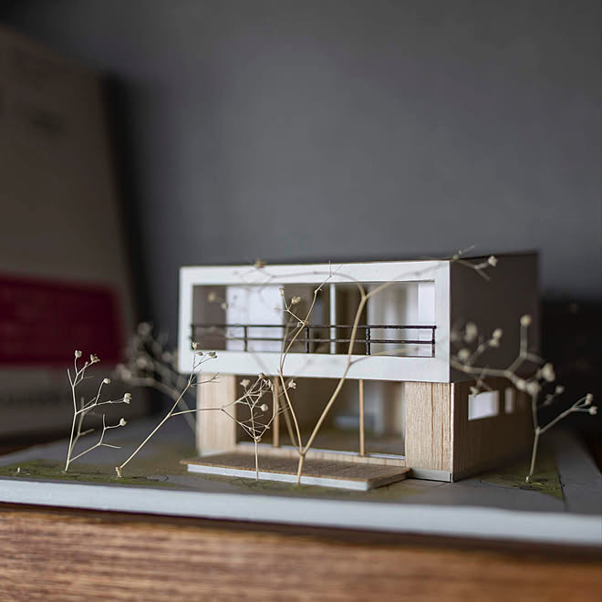 建築模型 工務店 建築家 設計 ミニチュア などのインテリア実例 05 12 06 22 13 Roomclip ルームクリップ