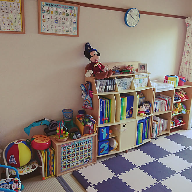 部屋全体 ごちゃごちゃ嫌い 団地 団地でも諦めない 子供部屋 などのインテリア実例 18 07 02 16 59 47 Roomclip ルームクリップ
