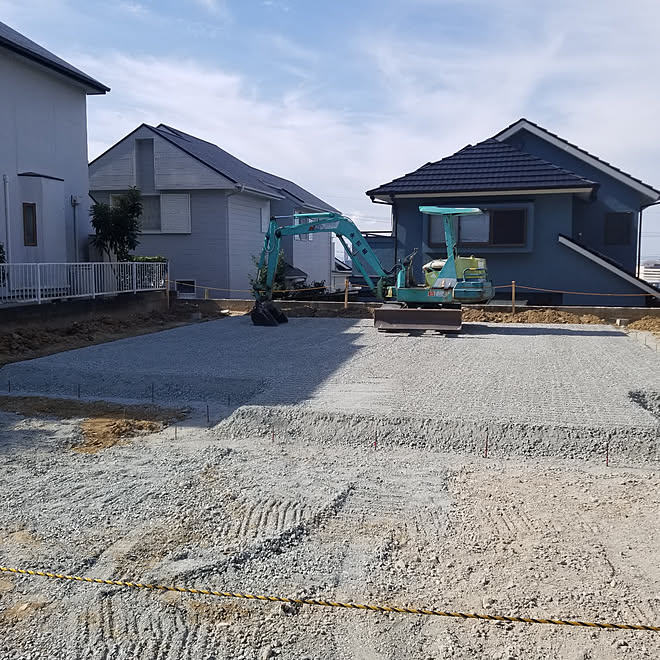部屋全体/注文住宅/基礎工事中のインテリア実例 - 2019-11-23 07:47:41