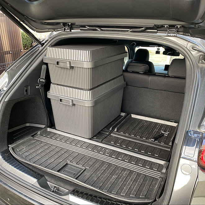 収納ボックス ラゲッジスペース Mazda Cx 8 車 などのインテリア実例 22 02 19 23 58 43 Roomclip ルームクリップ