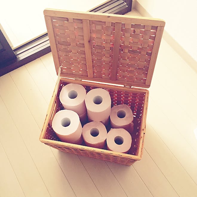 バス トイレ トイレットペーパーの収納 3coins Plusのインテリア実例 16 01 11 23 07 54 Roomclip ルームクリップ