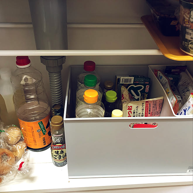 シンク下収納 狭いキッチン 100均 一人暮らし ニトリ などのインテリア実例 19 06 30 19 37 40 Roomclip ルームクリップ シンク下収納 狭いキッチン 100均 一人暮らし ニトリ などのインテリア実例 19 06 30 19 37 40 Roomclip ルームクリップ