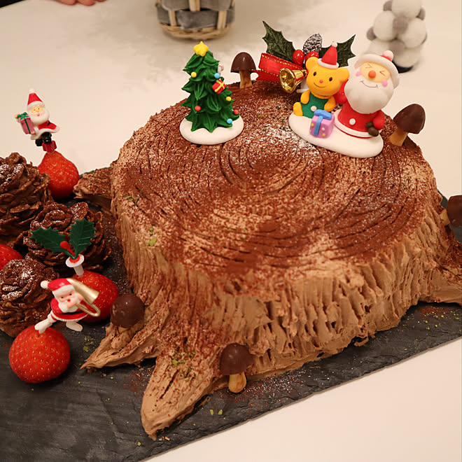 カルディ クリスマスケーキ手作り クリスマスのインテリア実例 19 12 25 27 10 Roomclip ルームクリップ