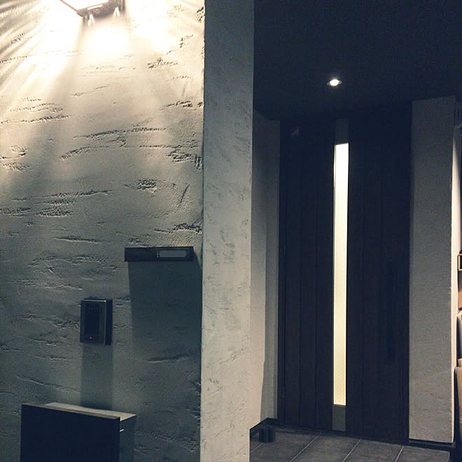 玄関 入り口 モダンシンプルな表札 ホテルライク ゲーテハウスのインテリア実例 16 08 31 19 29 11 Roomclip ルームクリップ