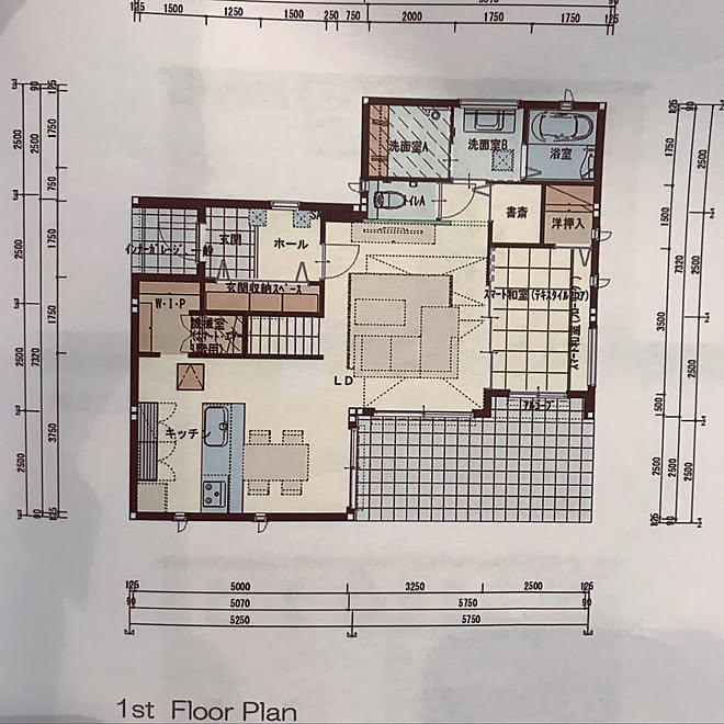 部屋全体 マイホーム計画 マイホーム 新築一戸建て 新築 などのインテリア実例 18 05 24 23 31 11 Roomclip ルームクリップ