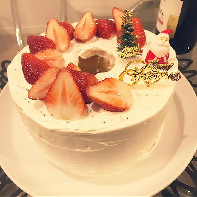 100均 セリア ダイソー クリスマスケーキピック クリスマスケーキ などのインテリア実例 12 24 22 01 12 Roomclip ルームクリップ