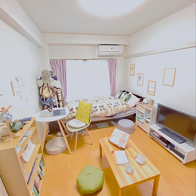 「24m2。前向きに暮らせる、ふんわり明るく品よく華やかなお部屋づくり」 by Hiroさん