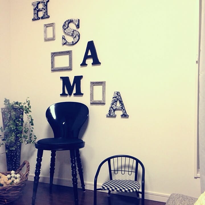 アルファベット デコパージュ マリメッコ