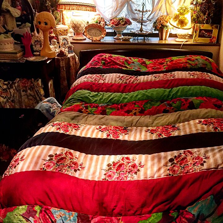 キルトのベッドカバーのおすすめ商品とおしゃれな実例 ｜ RoomClip