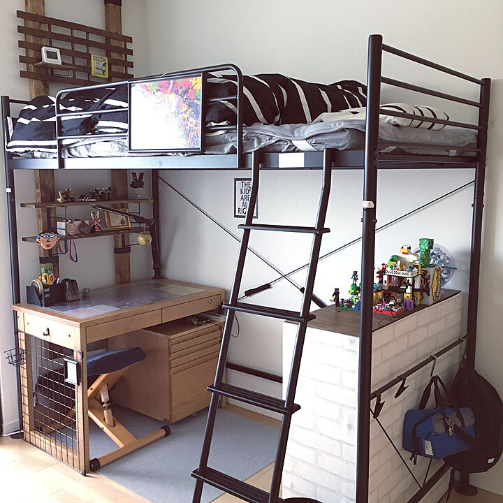 IKEA ロフトベッドのおすすめ商品とおしゃれな実例 ｜ RoomClip