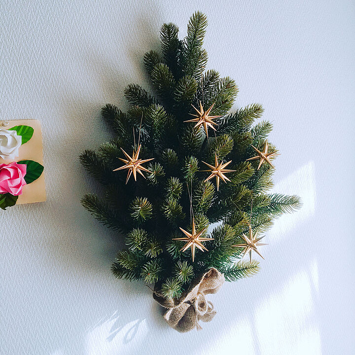 壁掛けクリスマスツリーのおすすめ商品とおしゃれな実例 ｜ RoomClip