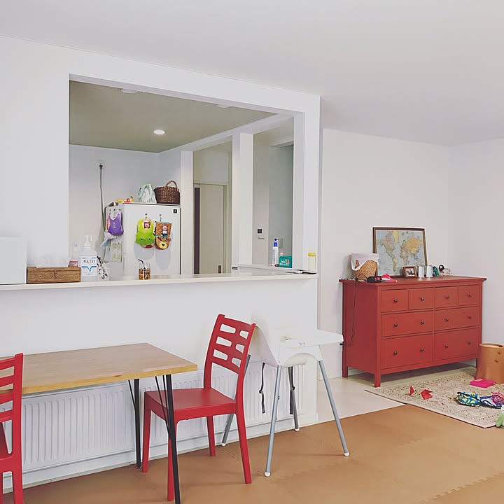 IKEA 赤い椅子のおすすめ商品とおしゃれな実例 ｜ RoomClip（ルーム