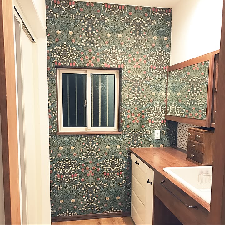 壁紙 ウィリアムモリスの壁紙のおすすめ商品とおしゃれな実例