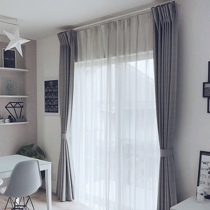 掃出し窓オーダードレープカーテン8畳用 6畳用