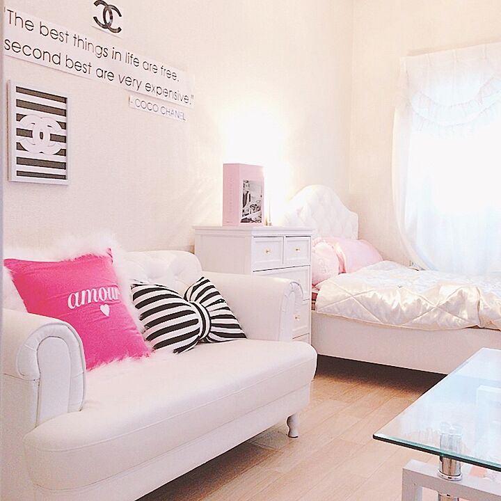 ピンク 女の子の部屋のおすすめ商品とおしゃれな実例 ｜ RoomClip