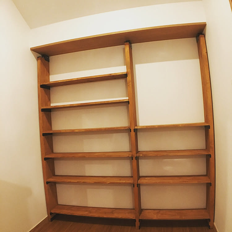 棚/本棚DIY/2x4材/Walist/ハンドメイドのインテリア実例 20180318 123645 ｜ RoomClip（ルーム
